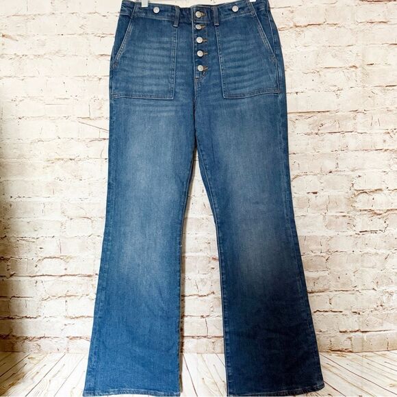 Lived and Lived Loft slim flare jeans - Picture 1 of 6